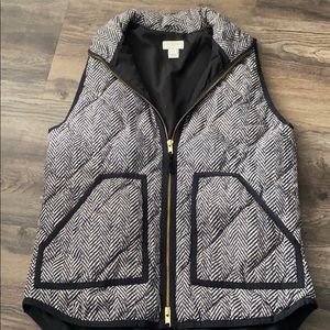 j crew quilted puffer vest